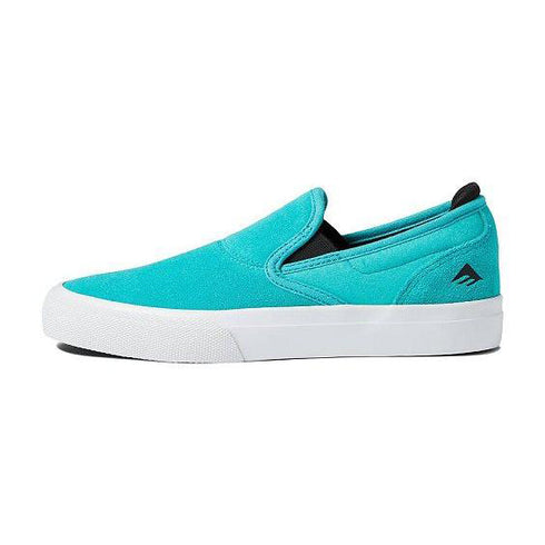 Emerica Kids Wino G6 Slip-On Youth Shoes - Aqua